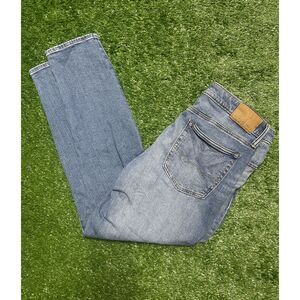 American Eagle AE Men’s Jeans 32x28 Light Wash Straight Leg Denim Classic Fit